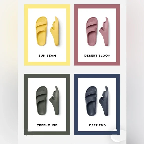 BOMBAS New Friday Slides Womens size 11 in Desert Bloom Mens size 9 - Picture 4 of 6